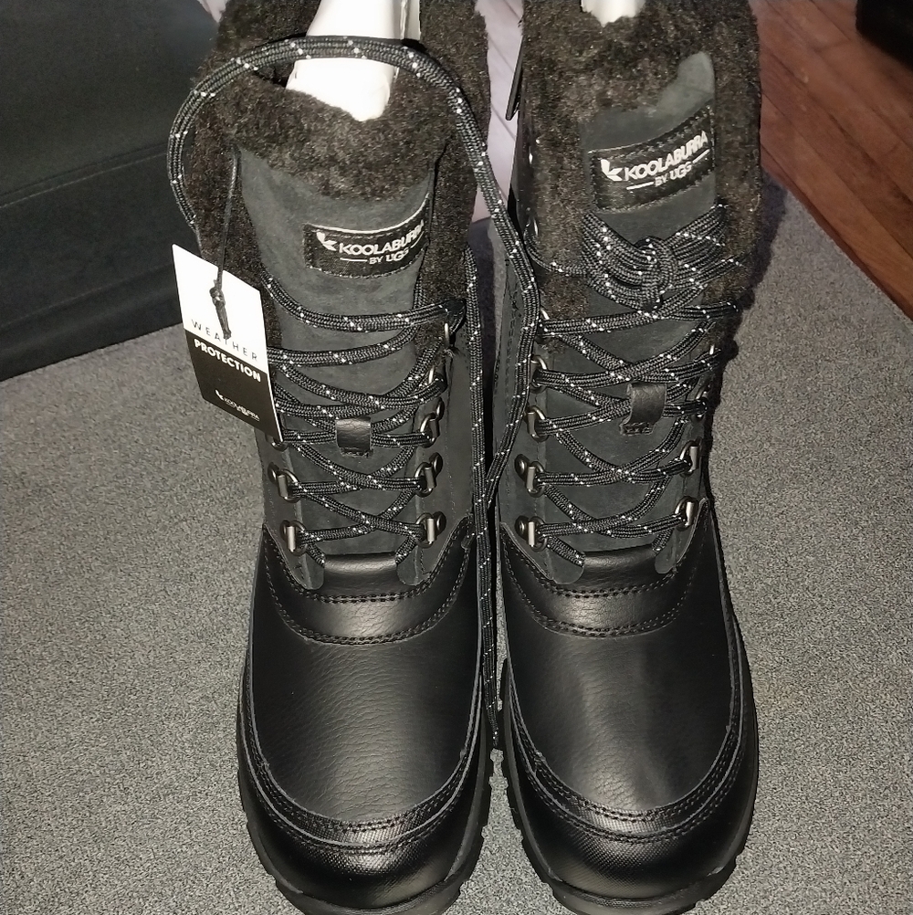 Koolaburra by UGG Waterproof Winter Boots - Rostin Tall NWB Size 8 Black